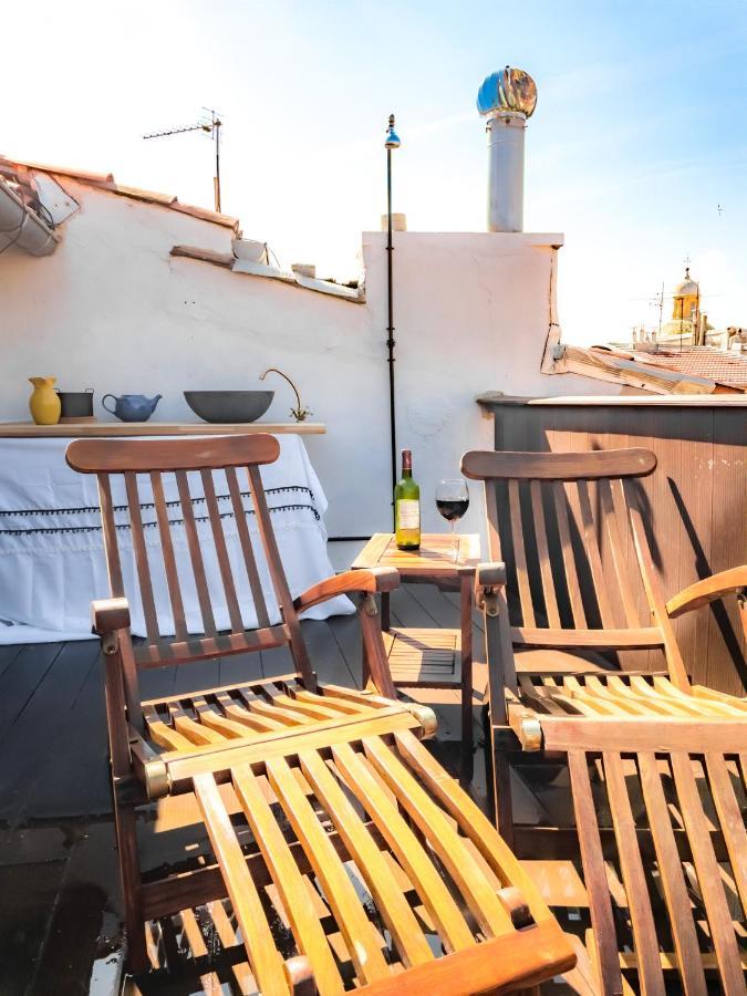 Appartamento Duplex, Jacuzzi, Terrasse Sur Les Toits Nizza Esterno foto